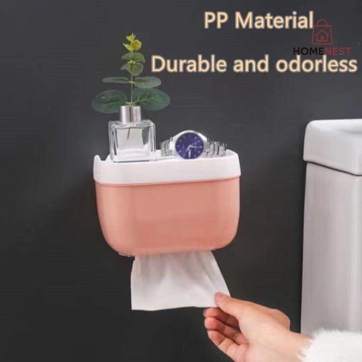 Wall-Mounted Tissue Box Multi Purpose Used