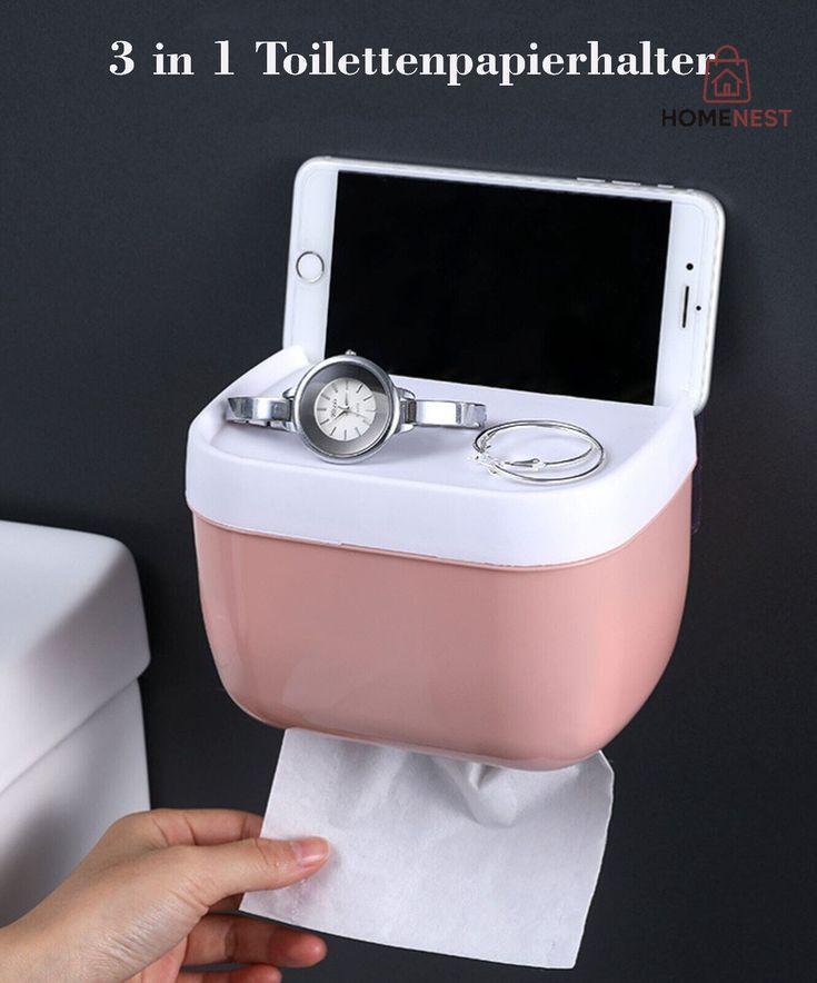 Wall-Mounted Tissue Box Multi Purpose Used