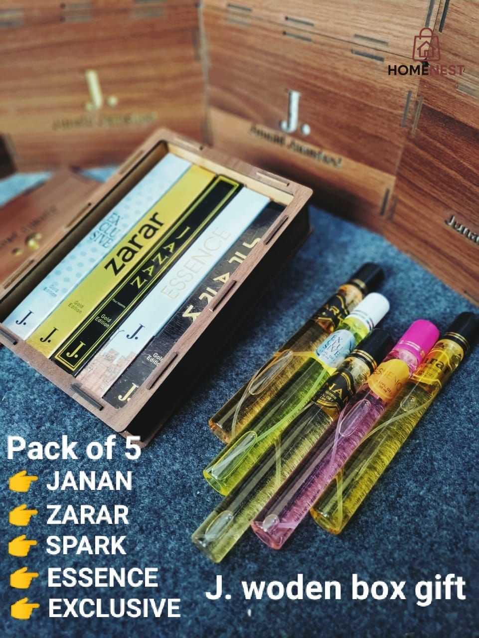 Long lasting Perfumes 35ml - Pack Of 5