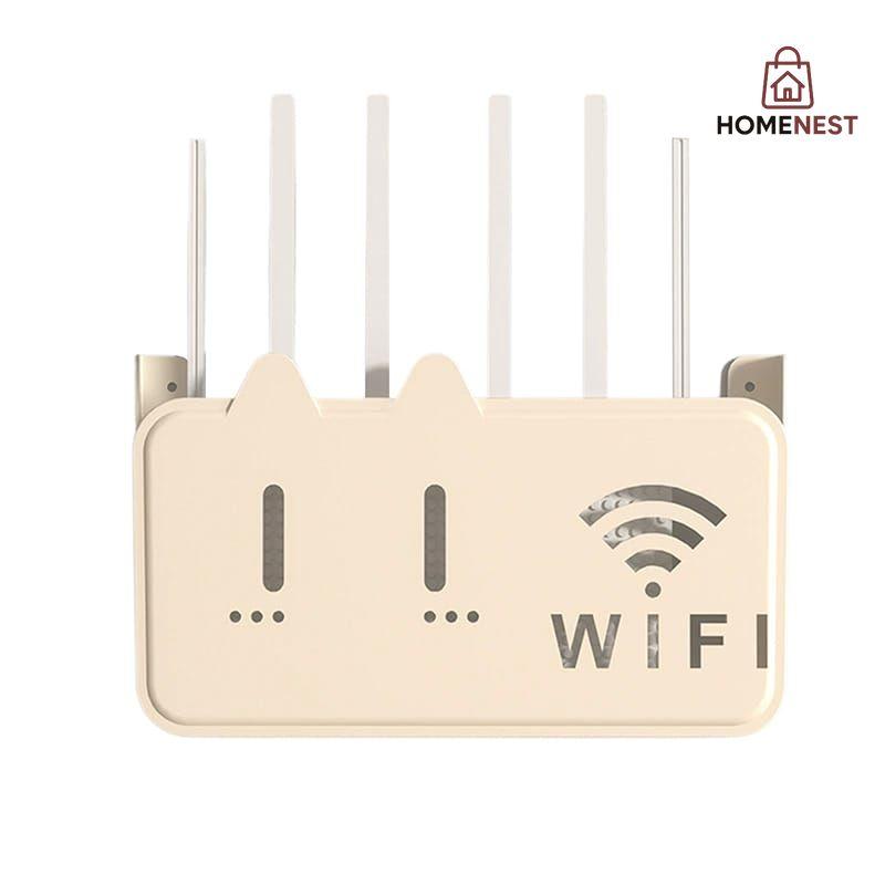 Cute Wall-Mounted WiFi Router Storage Box