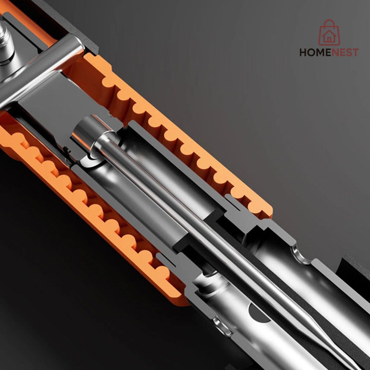 Tools & Hardware | Heavy-Duty Concrete Nail Gun Kit + (10 FREE Nails)