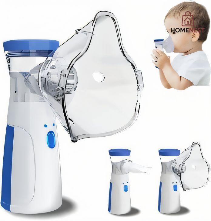 Portable Nebulizer - Nebulizer Machine for Adults and Kids, Mesh Nebulizer for Breathing Problems, Handheld Nebulizer