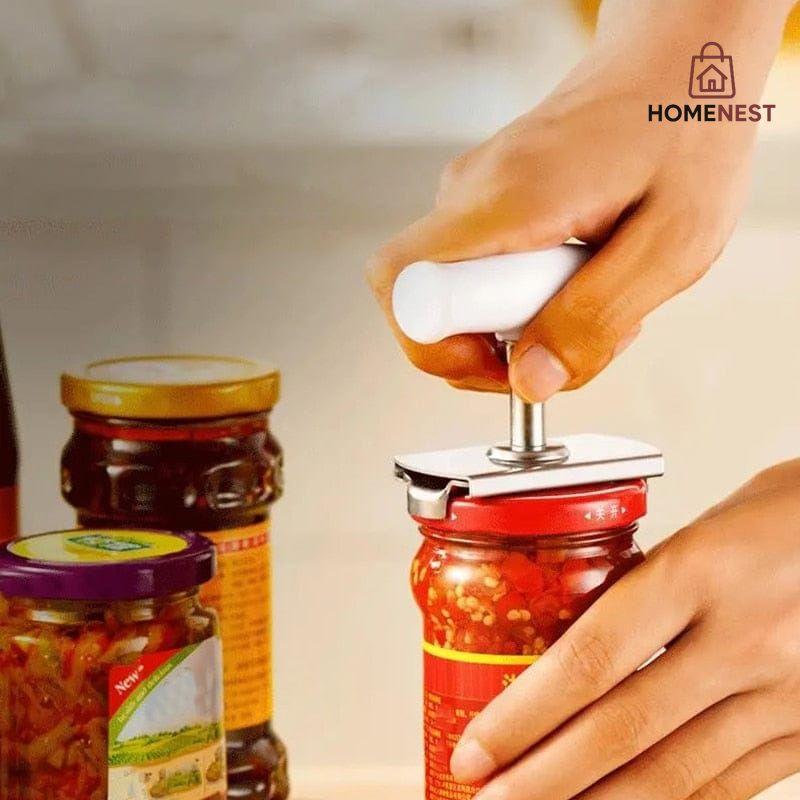 Jar Opener Stainless Steel Jar Opener effortless Lid Remover Tool For Kitchen