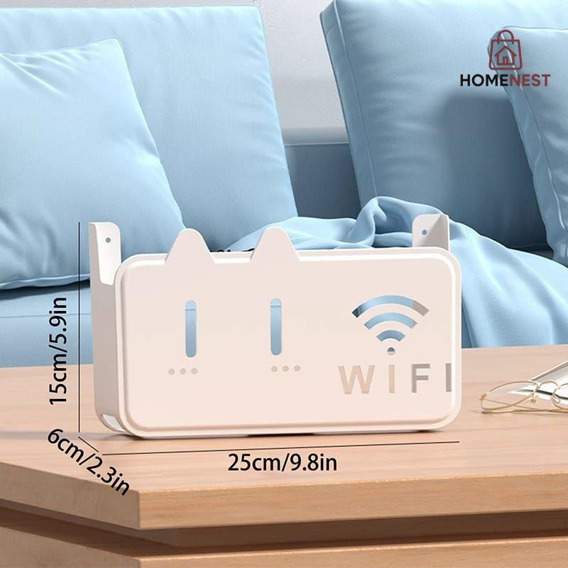 Cute Wall-Mounted WiFi Router Storage Box