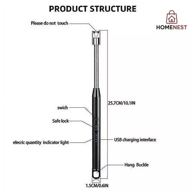 RECHARGEABLE ELECTRIC LIGHTER