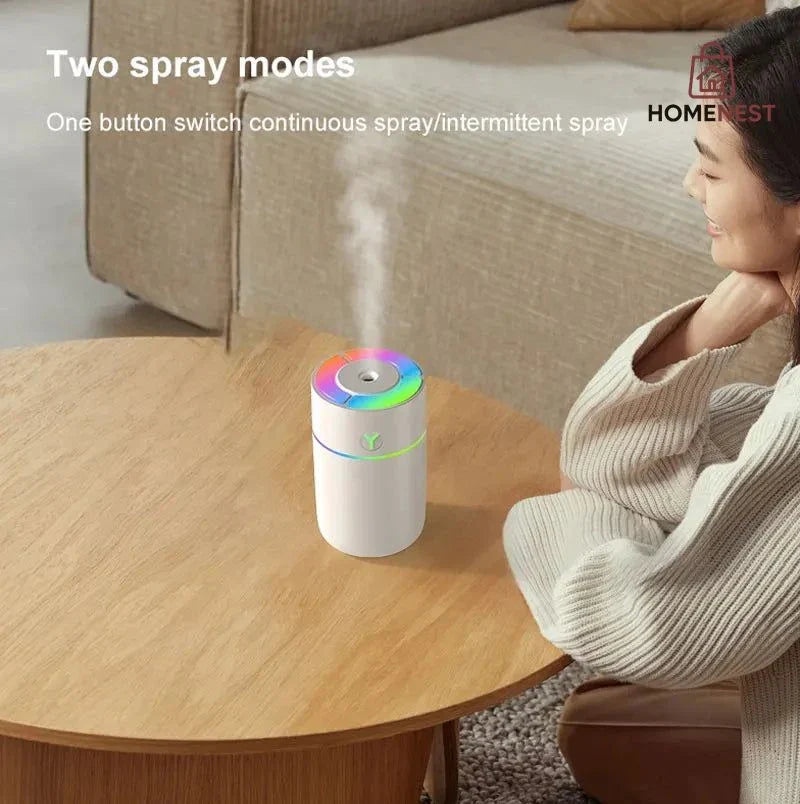 USB Air Humidifier with LED Lights