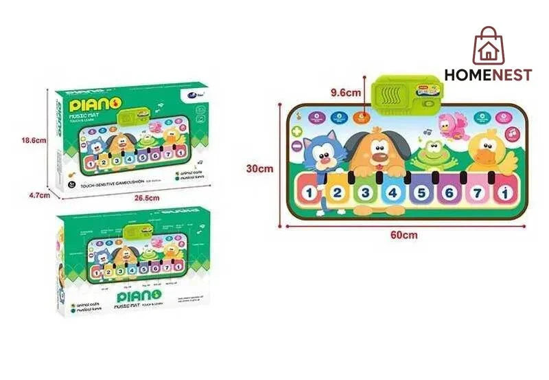 Funny Animal Music Play Mat